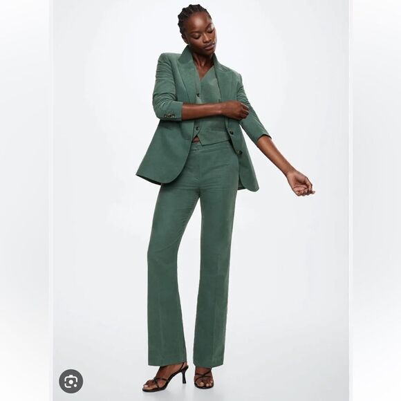 Mango Micro Corduroy Suit - Picture 1 of 11